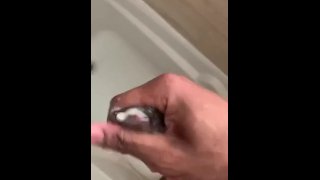 Taking a shower with final surprise