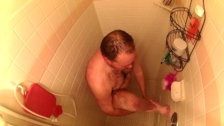 Just taking a shower