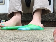 Preview 1 of HAPPY EASTER slimed tetra feet
