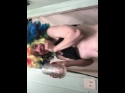 Preview 3 of Clown girl pissing