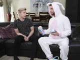 stepdad In Easter Costume Cums Inside Boy