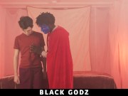 Preview 1 of Black Godz - BBC Stud Interracial Fucking With Twink