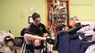 Brace For Paraplegic Legs