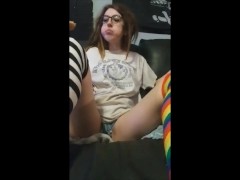 Dreadhead Clown Chick Eating Again