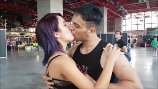 Talaini Sharing A Passionate Kiss