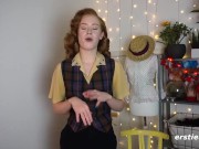Glamorous Redhead Has Intense Orgasm With Black Vibe
