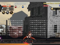 Virus ZZ [Cute Couple Gaming] EP.1 Ninja girl's pussy licked by monster