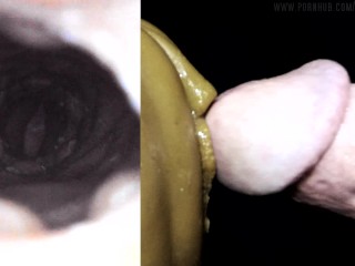 Whore Hole + Cum Pole = Cum Hole: Fleshlight Internal Camera. - Pornhub Gay