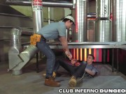 Preview 1 of ClubInfernoDungeon - Construction Worker's Fist Buried Deep In Ass