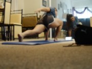 Preview 2 of Quarrentined Goddess Avalon Jane Does Yoga and Ignores you Pathetic Losers