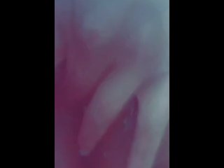 amateur, vertical video, ebony, dripping wet pussy
