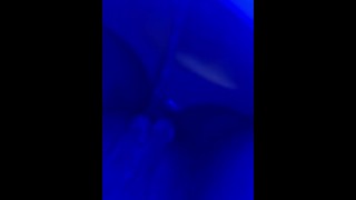 Pissing in black light 