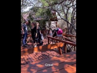 Double blowjob in public shower in South Africa - MySexMobile screenshot number 2