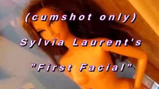 B.B.B. preview: Sylvia Laurent's "First Facial" (alleen cum) WMV met slomo