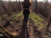 Preview 1 of Outdoor Sex in Forest with girl in Public