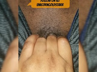 lesbian clit massage, pussy fingering, black girl fingering, exclusive