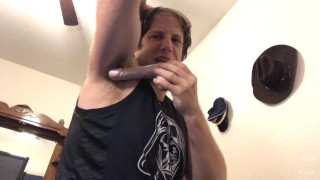 SPH: Dildo Fucks My Armpits Better Than Your Tiny Dick