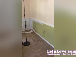 Behind the Scenes PORN VLOG w/ JOI bloopers pussy closeups more - Lelu Love