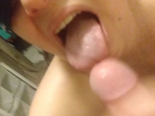 MILF Tongue out Load Extraction