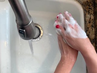 2 Feet In the Sink (As A Treat)