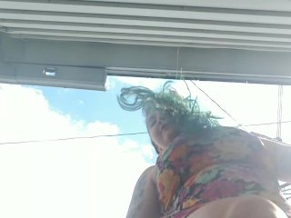 Giantess outdoors_shrinks,stomps you in2 submission fucking her pussy_2 cum