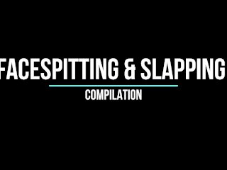 spit, face slapping, blowjob, compilation