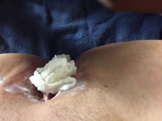 Whipped Cream Pussy Eating under Quarantine best Pussy Licker