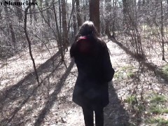 Снял сосульку в лесу , публичный минет , сперма во рту - Screenshot 3 of 16 - Public Sex
