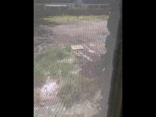 Big dick in the window