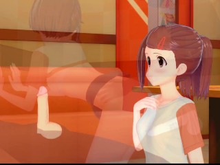 Ako Suminoe - Karaoke Booth - Kiss x Sis - 3D_Hentai