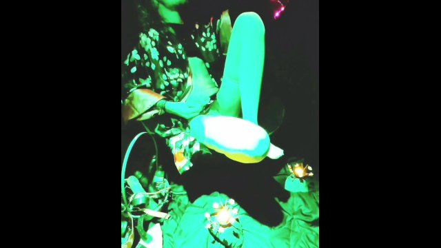 ❣transvestite transsexual drinks a glass ❣ diva cup slurping