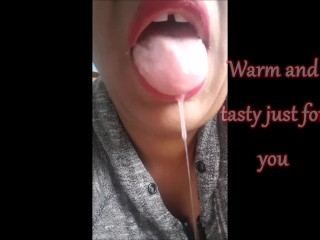 Waleskaa Fresh Spit (spit and Tongue Fetish)