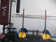 Me doing a Workout lifting Olympic weights