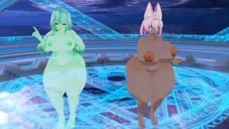 [VRCHAT MMD]Ultra Thicc 女孩随着 K-Pop 跳舞