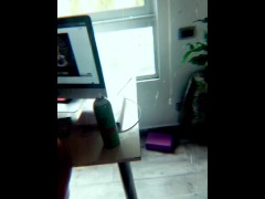 Andrea Garcia mueve su culo bronceado- parte 1