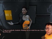 Preview 2 of SEXY ANDROID SPACE BOOBS - Forgotten Paradise [2]