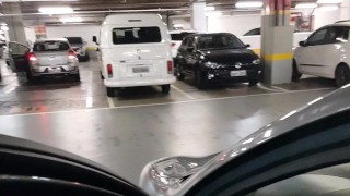 public blowjob in the parking lot