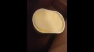 punheta com manteiga