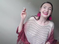 Inhale 24 smoking fetish by Gypsy Dolores