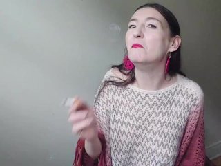 Inhale 24 smoking fetish byGypsy Dolores