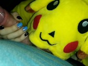 Preview 2 of Found a girl in a pikachu costume. Great fuck and blowjob. Cumshot twice