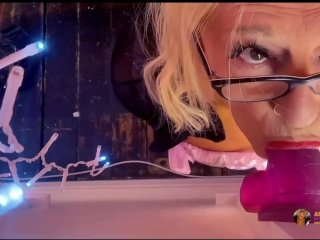 angel black dildo gagging 4 mistress