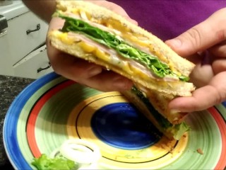 Mi Gourmet Sandwich De Turquía. Sube El Volumen.