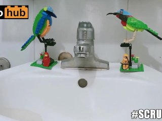 lego better than sex, sfw, lego is great, washing my hands