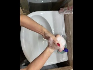 scrubhub, clean hands, handjob, corona