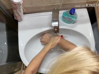 butt, scrub, clean hands, scrubhub