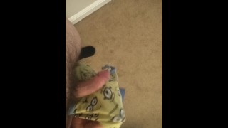 cumming into my stepbrothers underwear