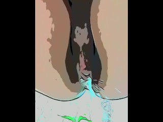 Hentai MILF Pees on Camera Man. that's me Pissing with Comic Filter :)