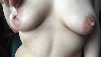 Self Titty Suck