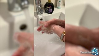 After Shopping I Washed My Hands At Scrub Hub
